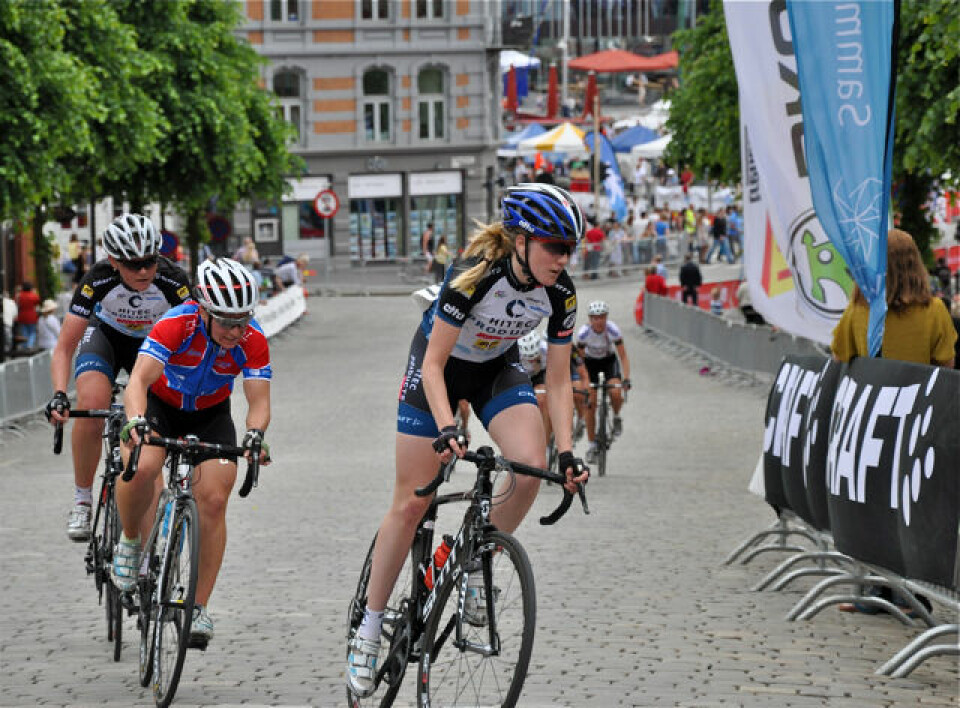 Fartsfest i Bergen sentrum