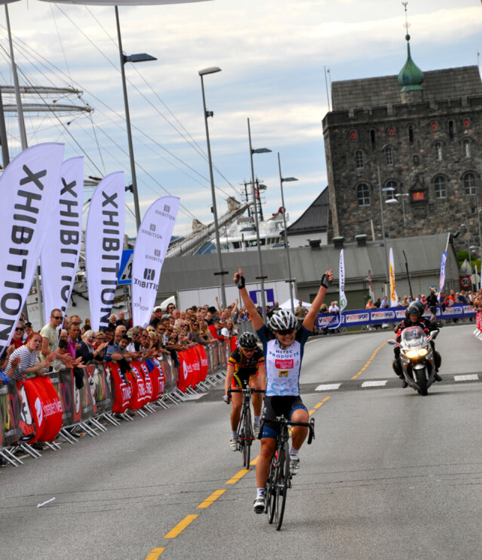 Fartsfest i Bergen sentrum