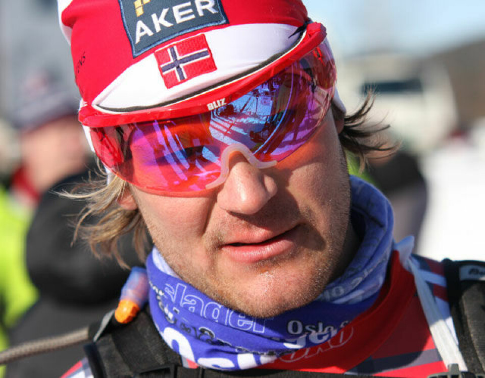 Ola Kvaale først over fjellet!
