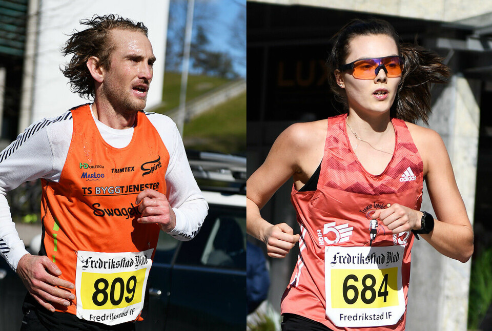 Halvmaraton i Fredrikstadløpet ble vunnet av Thomas Asgautsen, mens Yngvild Kaspersen vant kvinneklassen. (Foto: Bjørn Johannessen) Halvmaraton i Fredrikstadløpet ble vunnet av Thomas Asgautsen, mens Yngvild Kaspersen vant kvinneklassen. (Foto: Bjørn Johannessen)