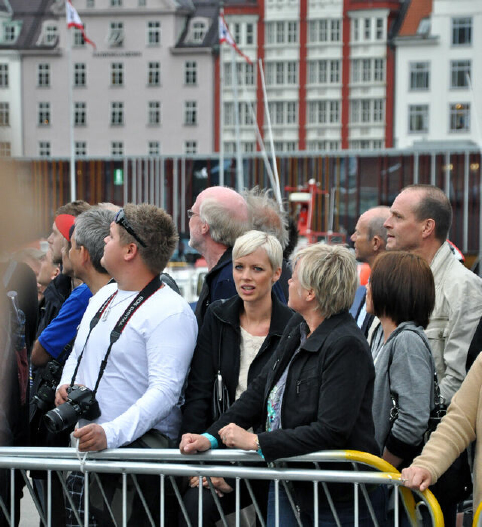 Fartsfest i Bergen sentrum