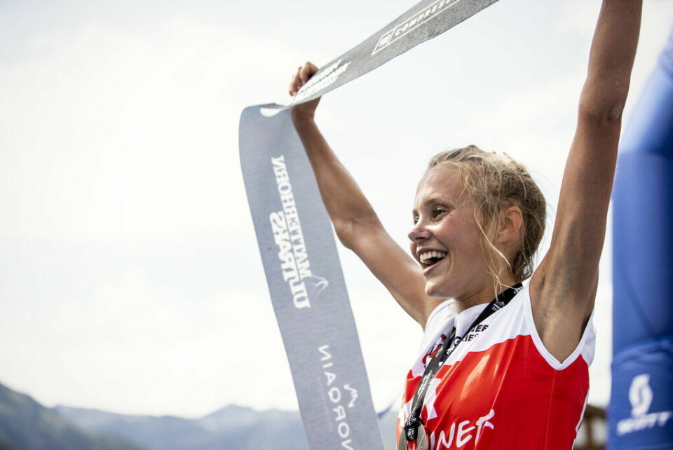 Daniel Antonioli og Johanna Åström vant 'extreme' Matterhorn Ultraks Johanna Aström©Ultraks Extreme-Sho Fujimaki.jpg
