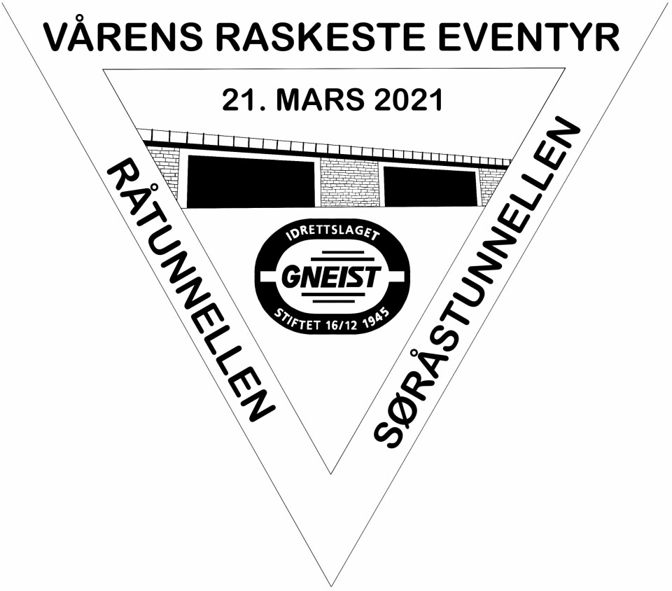 Vårens Raskeste Eventyr går gjennom de nye tunnelene i Fana Vårens raskeste eventyr logo