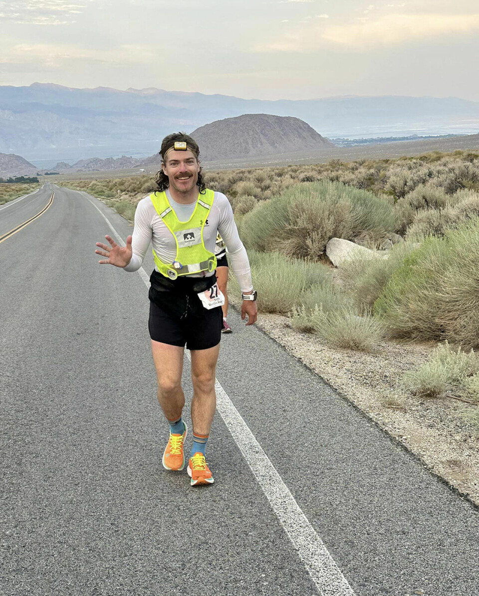 Line Caliskaner vant kvinneklassen og ble nummer to totalt i Badwater 135 burke.jpg