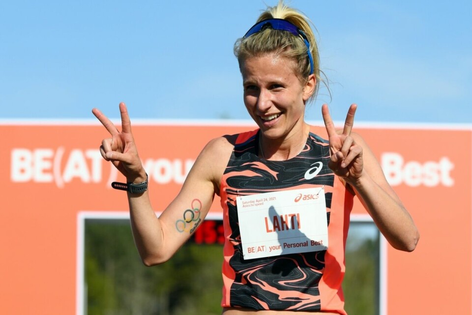 Svensk rekord da to svenske jenter klarte OL-kravet på 10 000 m Sarah_Lahti (1280x853).jpg