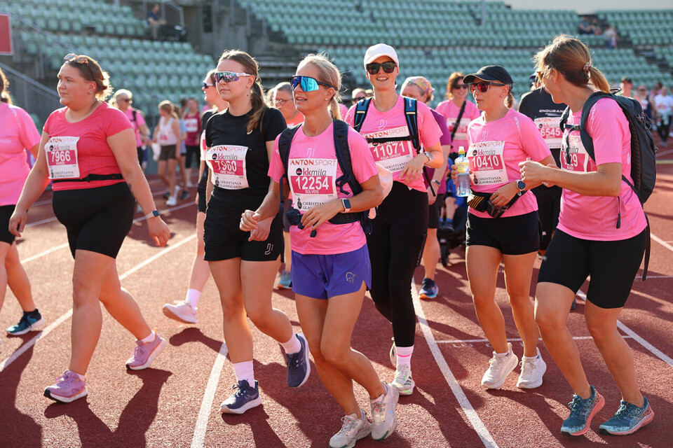 Det var fargerikt på Bislett stadion denne dagen. (Foto: Tom-Arild Hansen) Det var fargerikt på Bislett stadion denne dagen. (Foto: Tom-Arild Hansen)