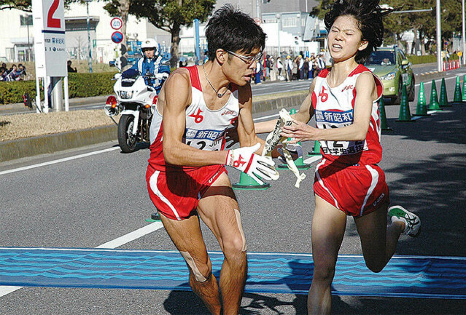 Japan vant maratonstafetten i Chiba etter prestisjeduell med Kenya Chiba_Ekiden