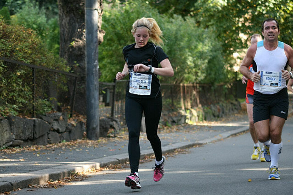 Oslo Maraton: Maratonløpet med NM