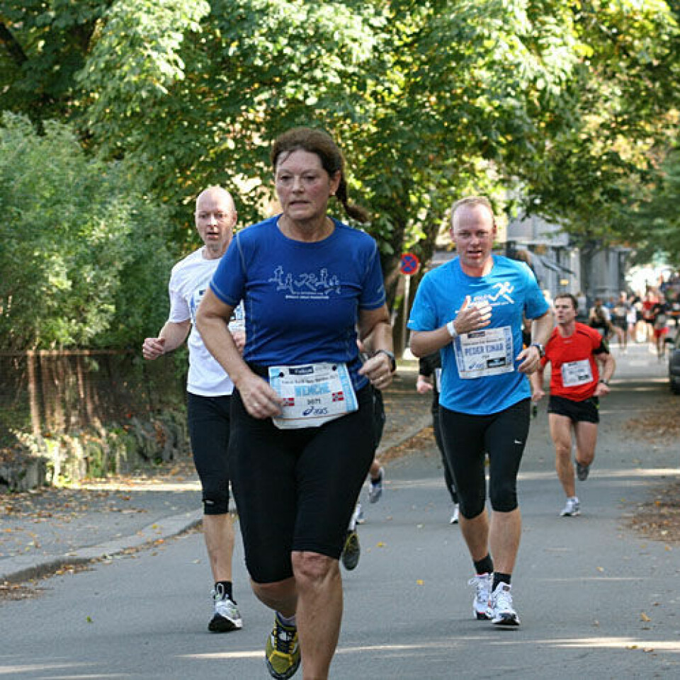 Oslo Maraton: Maratonløpet med NM
