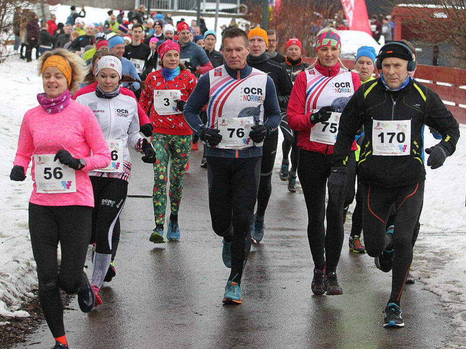 Fra starten på Kondis' Nyttårsløp 2018. Foto: Kjell Vigestad Fra starten på Kondis' Nyttårsløp 2018. Foto: Kjell Vigestad