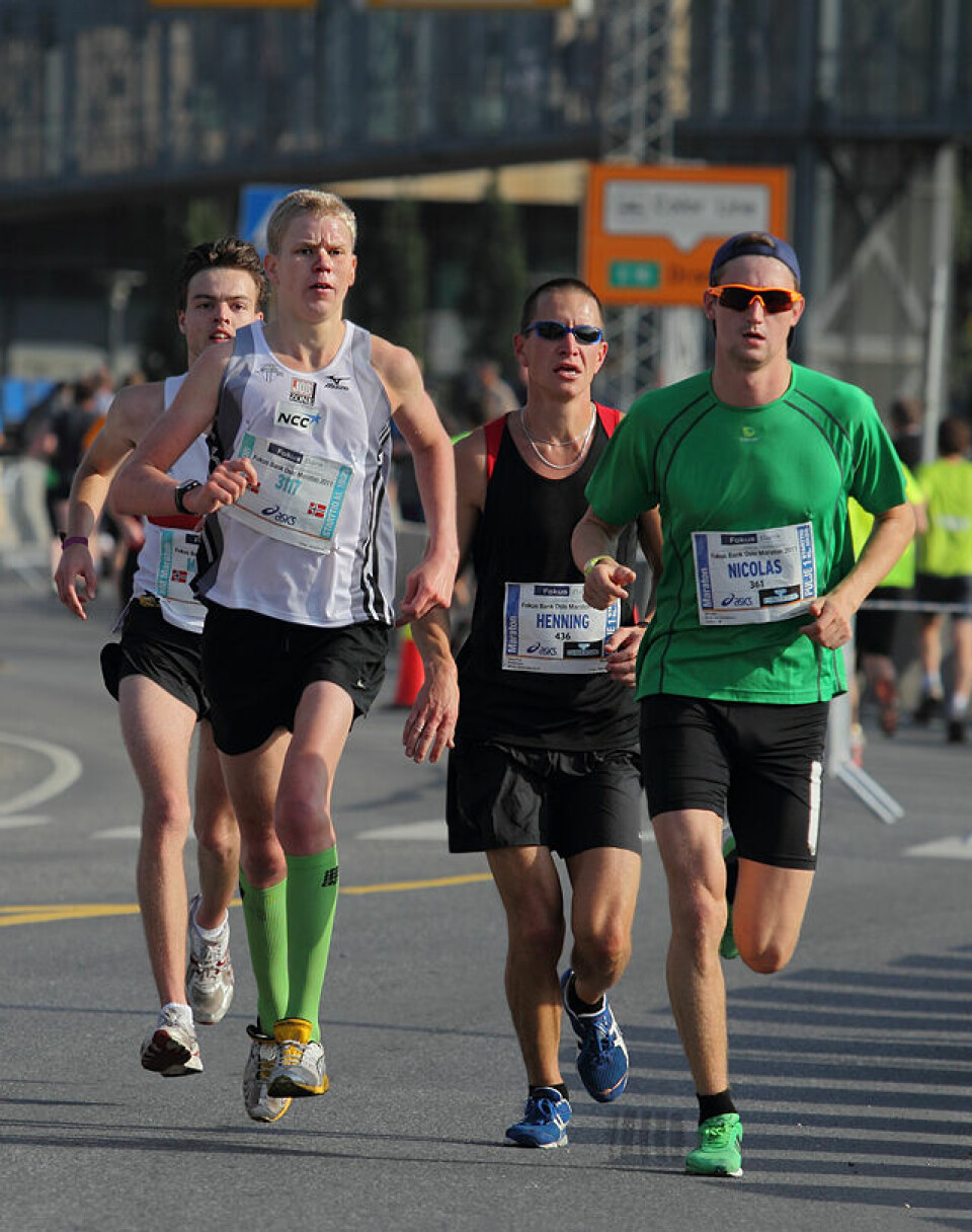 Oslo Maraton: Maratonløpet med NM