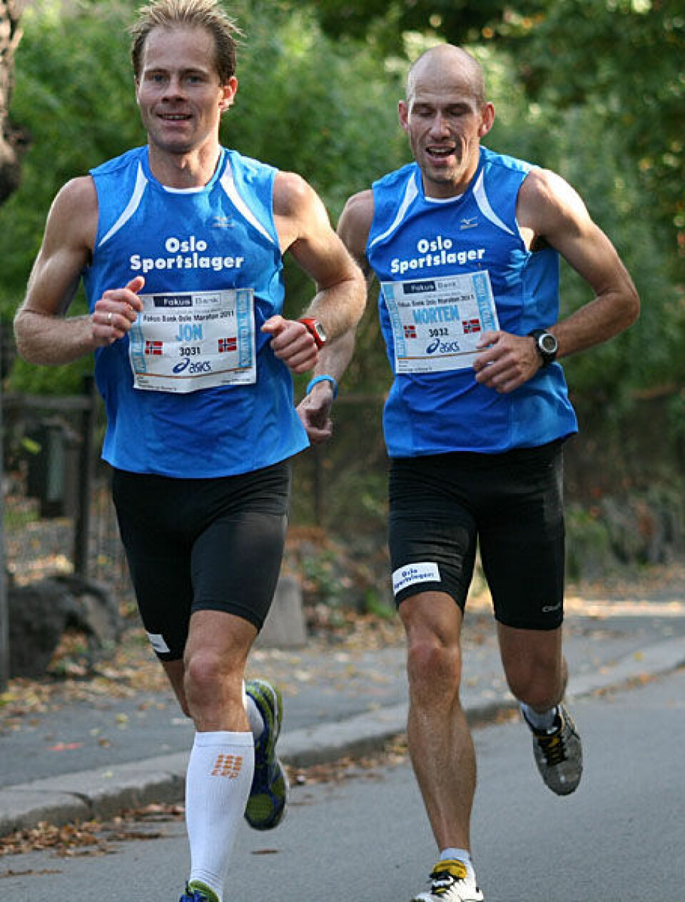 Oslo Maraton: Maratonløpet med NM