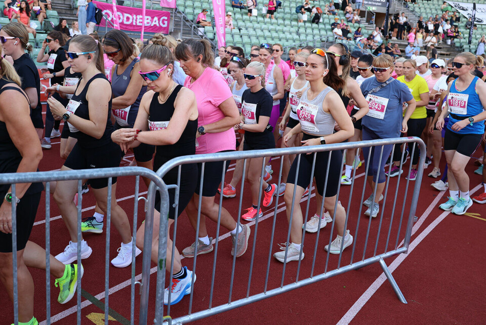 KK-mila - En løpefest for alle kvinner i strålende sommervær 5km-puljestart-bilde2.jpg