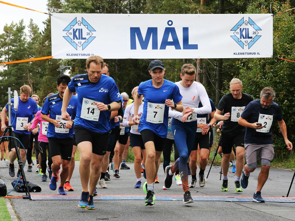 Jessica Gunnarsson og Eirik Methlie Hagen vant 10 kilometeren i Sørmila Start_halvmaraton_4S7A4125.jpg