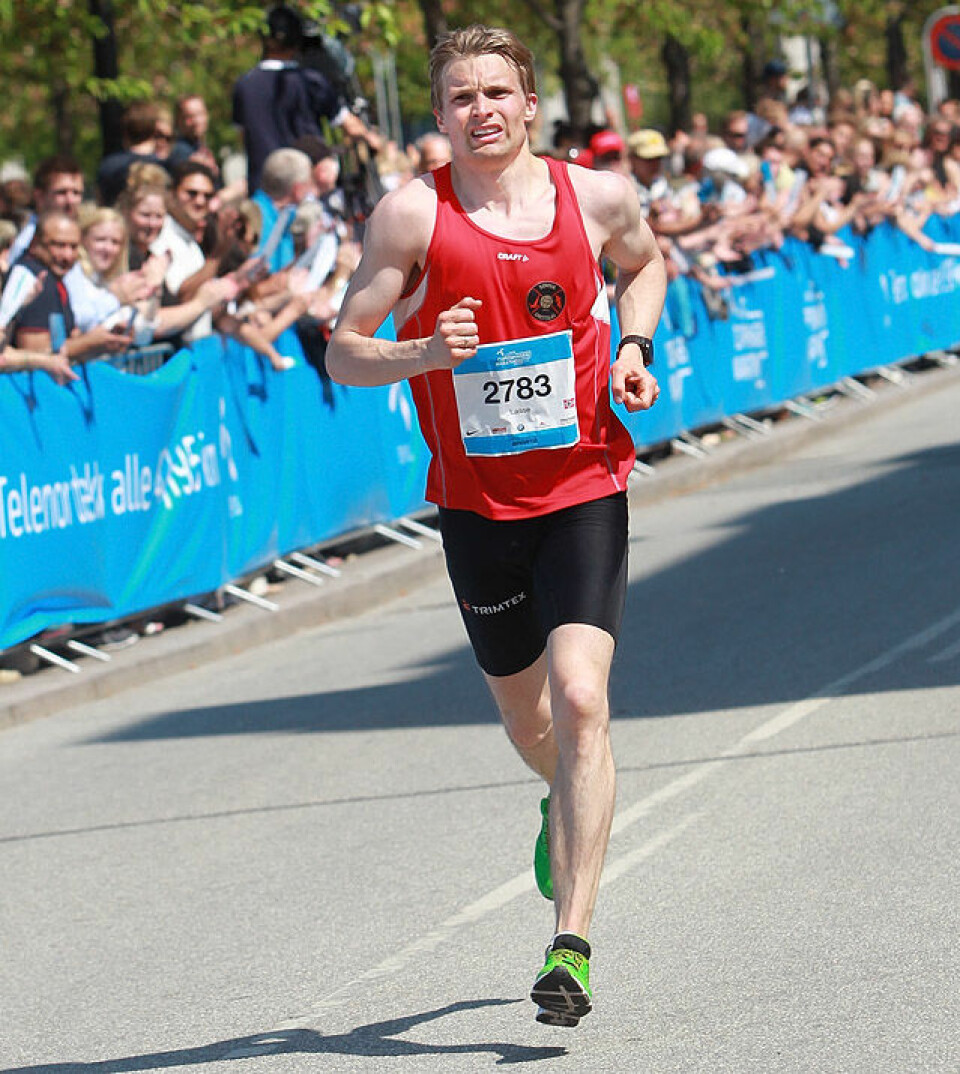 Lasse Blom nr. 10 og Ola Matre nr. 15 i København Maraton (oppdatert) Maal_Lasse_Blom_A20G2662.jpg