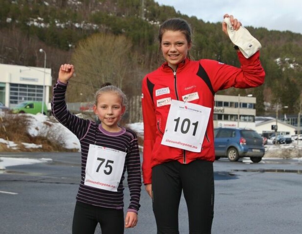 Bjørn Lundanes vant siste løp i Ålesund vinterkarusell 5km_to_beste_jenter