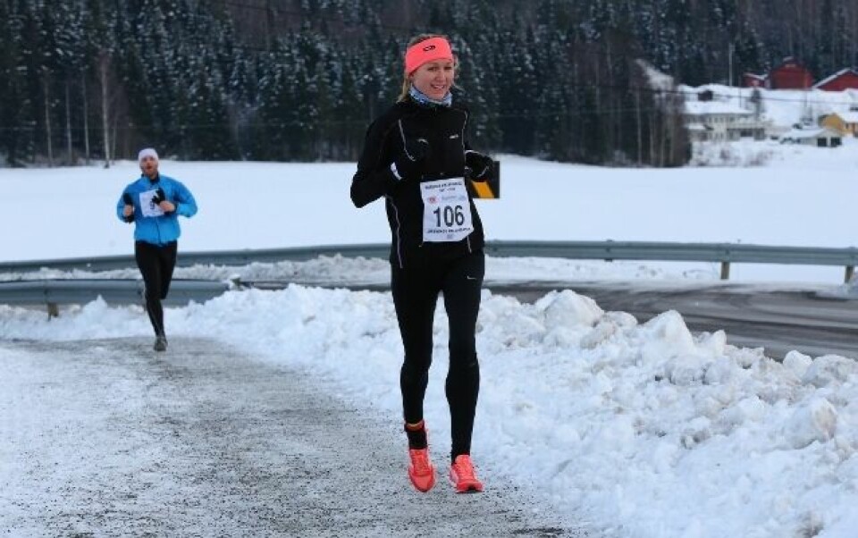 Salberg og Christiansen vant 10-kilometeren på Haga 9100meter-Nummer-fem-Silje_Christiansen (640x401).jpg