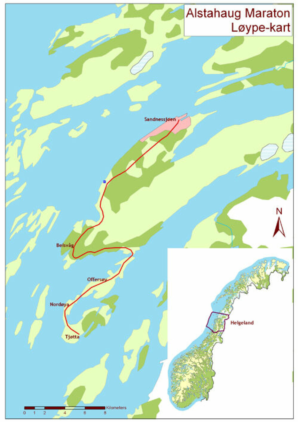 Alstahaug Maraton lørdag 8. juni