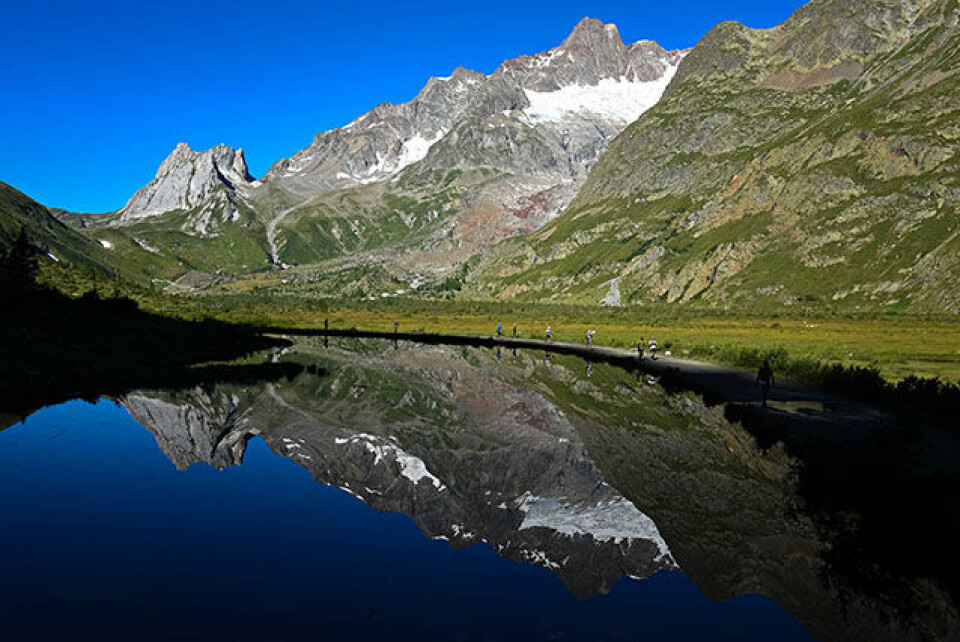 Dobbelt fransk i Ultra-trail Mont Blanc - Didrik Hermansen brøt utmb16-Pascal Tournaire.jpg