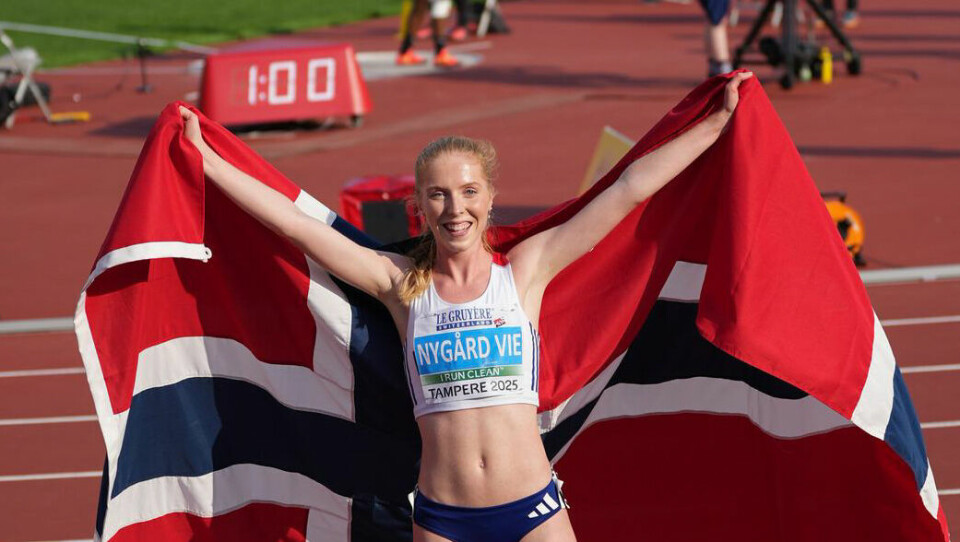 Andrea Nygård Vie kan nå kalle seg europamester! (Foto: Einar Børve) Andrea Nygård Vie kan nå kalle seg europamester! (Foto: Einar Børve)