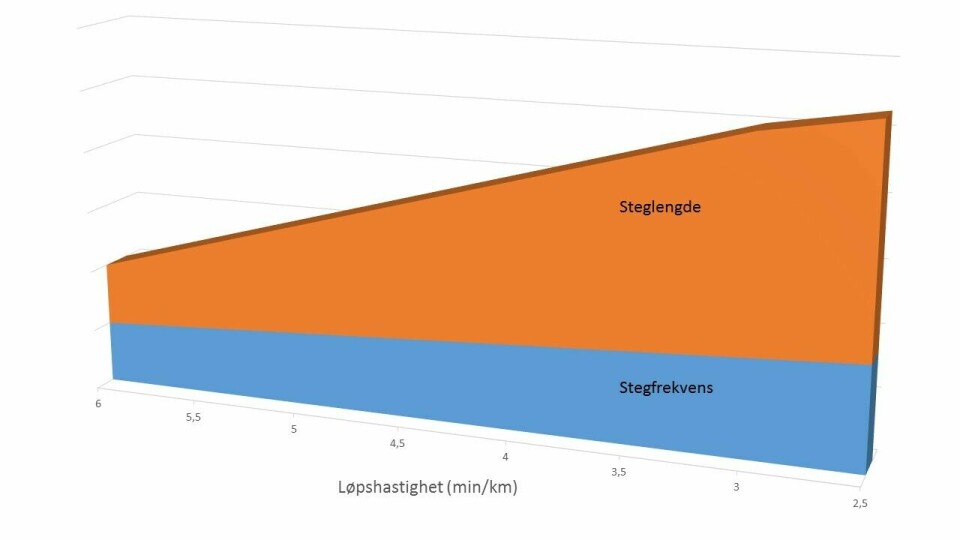 Hva har stegfrekvensen å si for langdistanseløping? stegfrekvens.jpg
