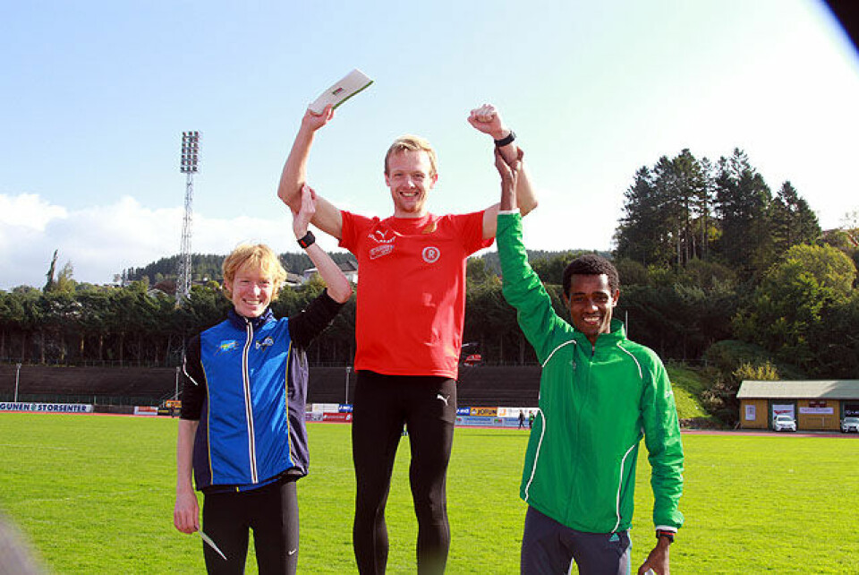 Bjørnar Sandnes Lillefosse løp lengst og raskest i Fanamilen IMG_7055.jpg