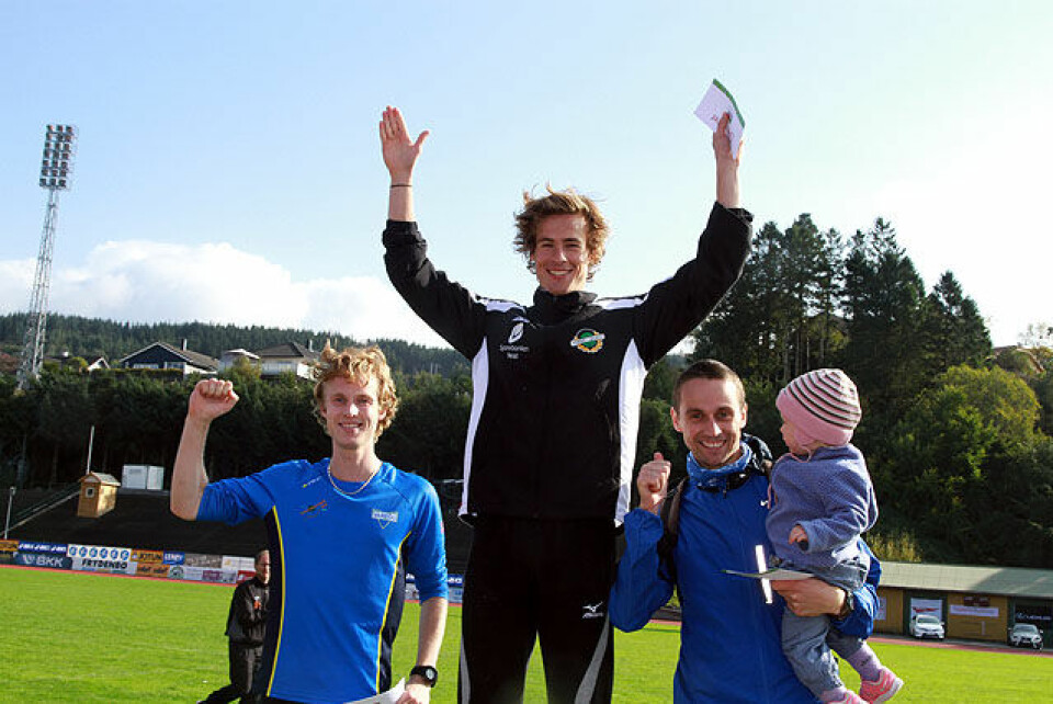 Bjørnar Sandnes Lillefosse løp lengst og raskest i Fanamilen IMG_7058.jpg
