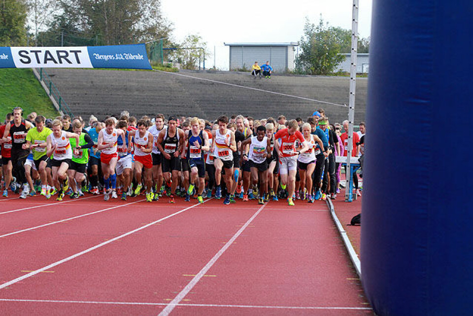 Bjørnar Sandnes Lillefosse løp lengst og raskest i Fanamilen IMG_6775.jpg