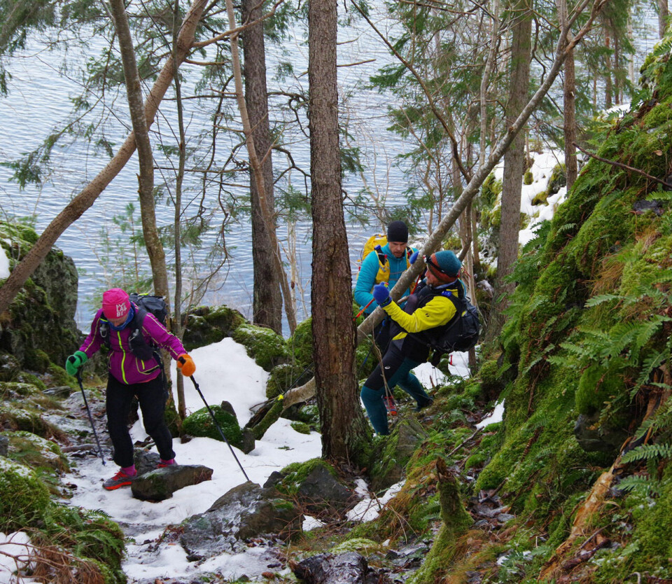 Strabasiøse forhold da 6 fullførte 50 km i Østfold Ultra Trail Winter Utfordringer.jpg