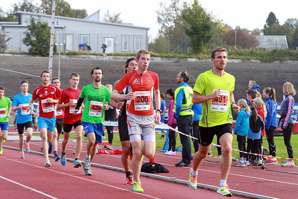 Bjørnar Sandnes Lillefosse løp lengst og raskest i Fanamilen IMG_6798.jpg