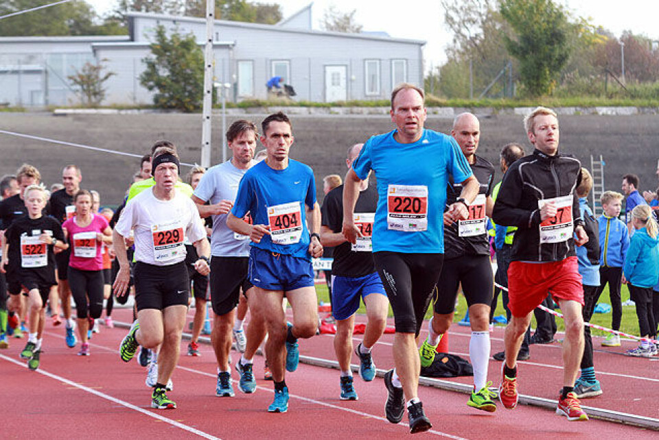 Bjørnar Sandnes Lillefosse løp lengst og raskest i Fanamilen IMG_6822.jpg