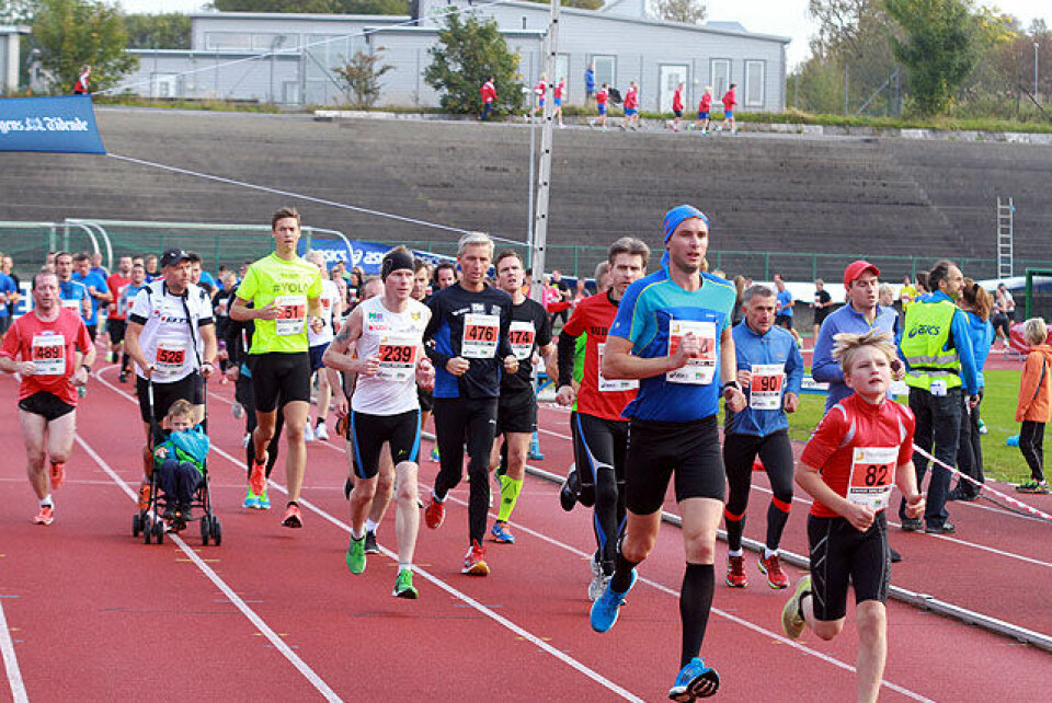Bjørnar Sandnes Lillefosse løp lengst og raskest i Fanamilen IMG_6838.jpg
