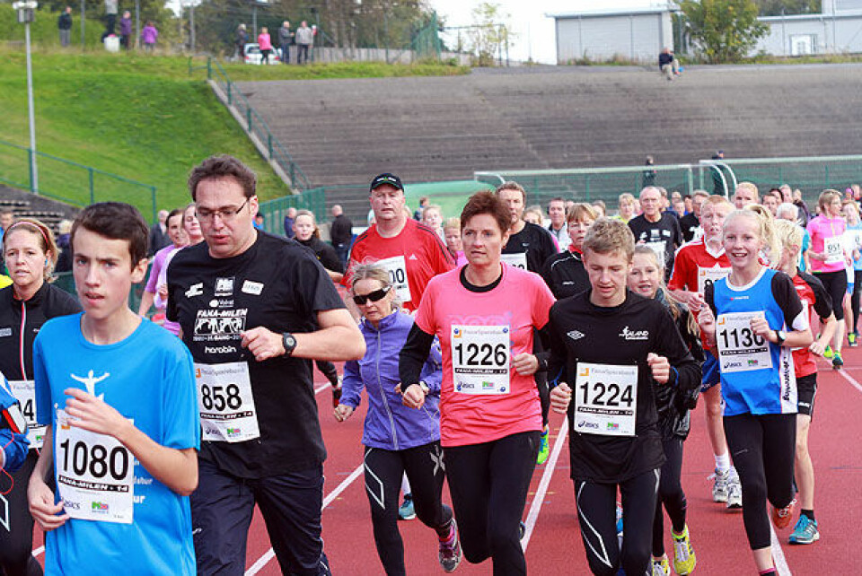 Bjørnar Sandnes Lillefosse løp lengst og raskest i Fanamilen IMG_6931.jpg