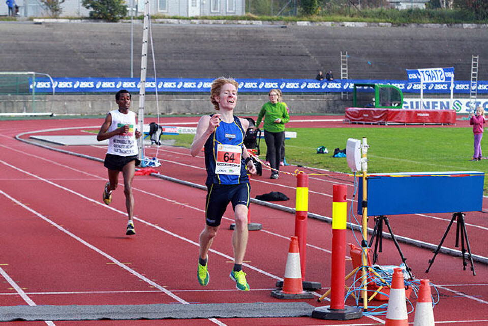 Bjørnar Sandnes Lillefosse løp lengst og raskest i Fanamilen IMG_6969.jpg