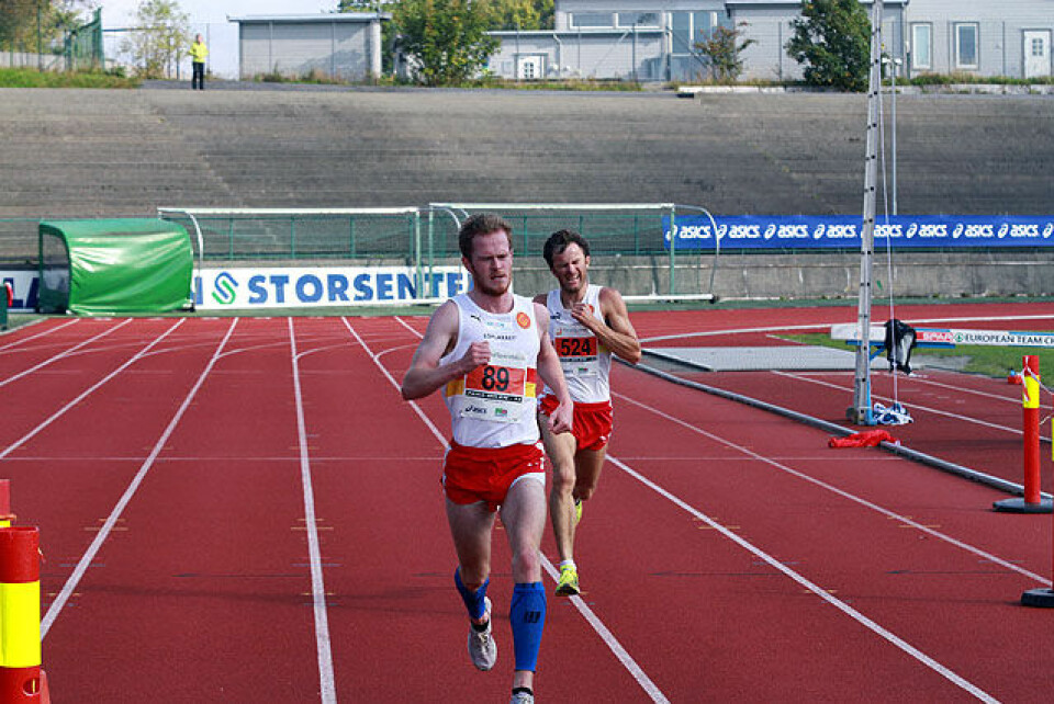 Bjørnar Sandnes Lillefosse løp lengst og raskest i Fanamilen IMG_6982.jpg