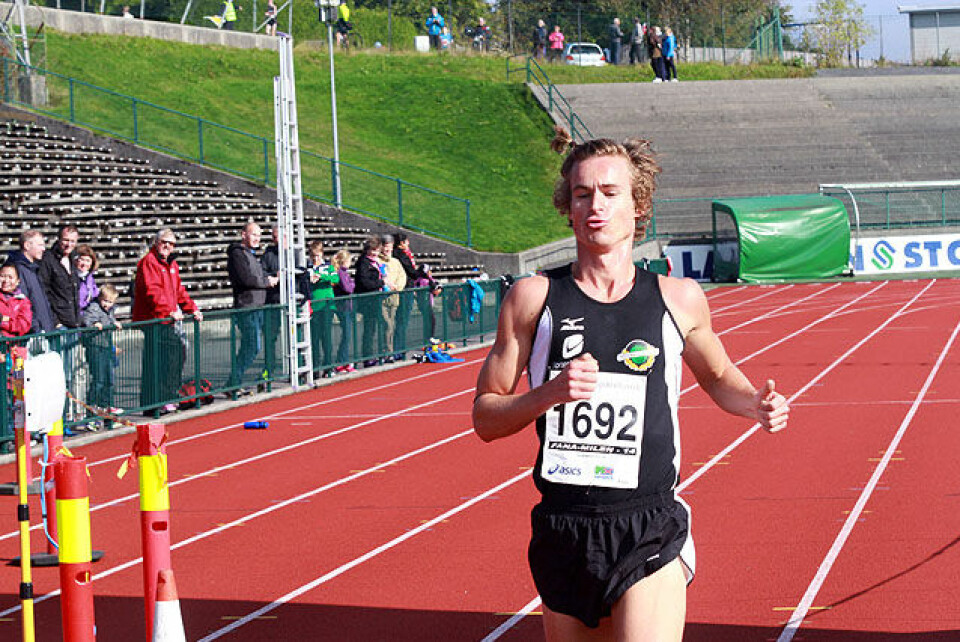 Bjørnar Sandnes Lillefosse løp lengst og raskest i Fanamilen IMG_6993.jpg