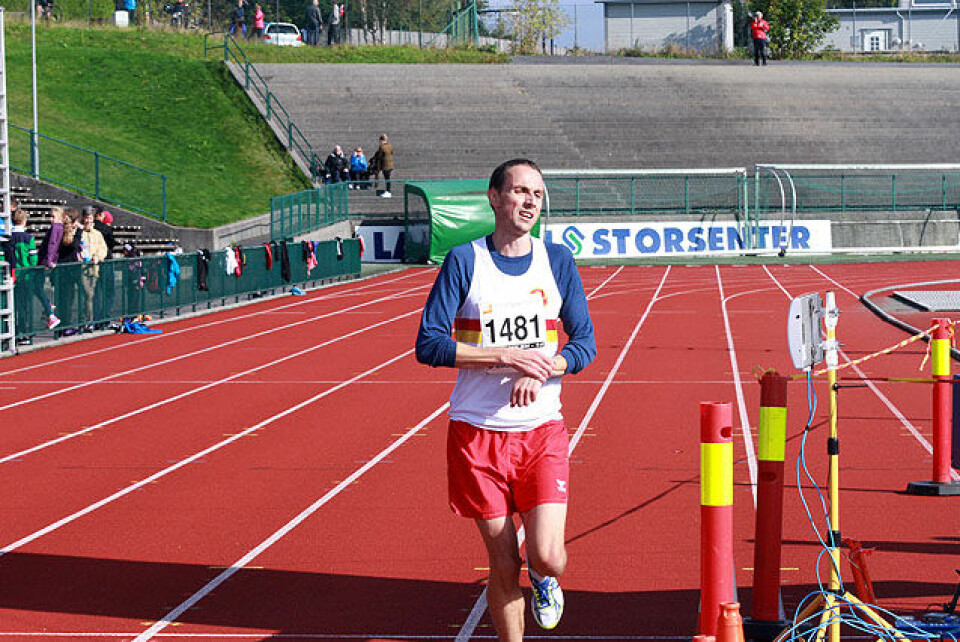 Bjørnar Sandnes Lillefosse løp lengst og raskest i Fanamilen IMG_7003.jpg