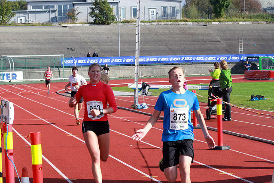 Bjørnar Sandnes Lillefosse løp lengst og raskest i Fanamilen IMG_7017.jpg