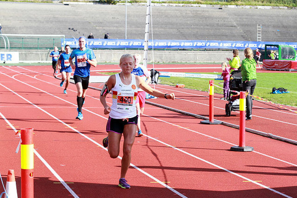 Bjørnar Sandnes Lillefosse løp lengst og raskest i Fanamilen IMG_7033.jpg