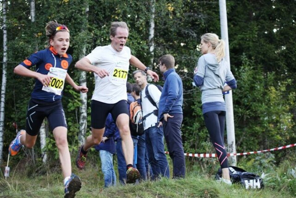 Eirik Gramstad vant i den nye løypa i Sørkedalsløpet 2002_2177.JPG