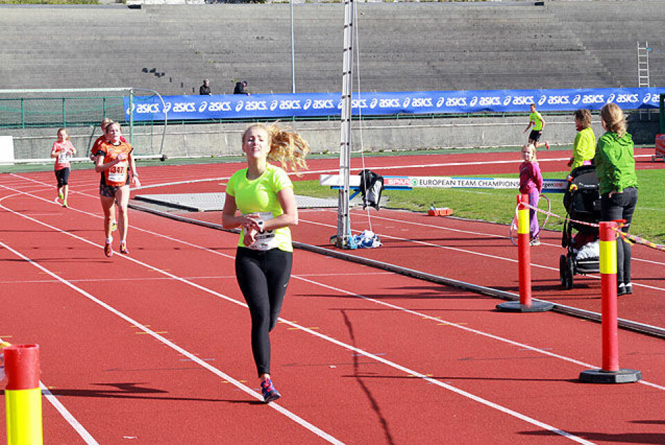 Bjørnar Sandnes Lillefosse løp lengst og raskest i Fanamilen IMG_7039.jpg