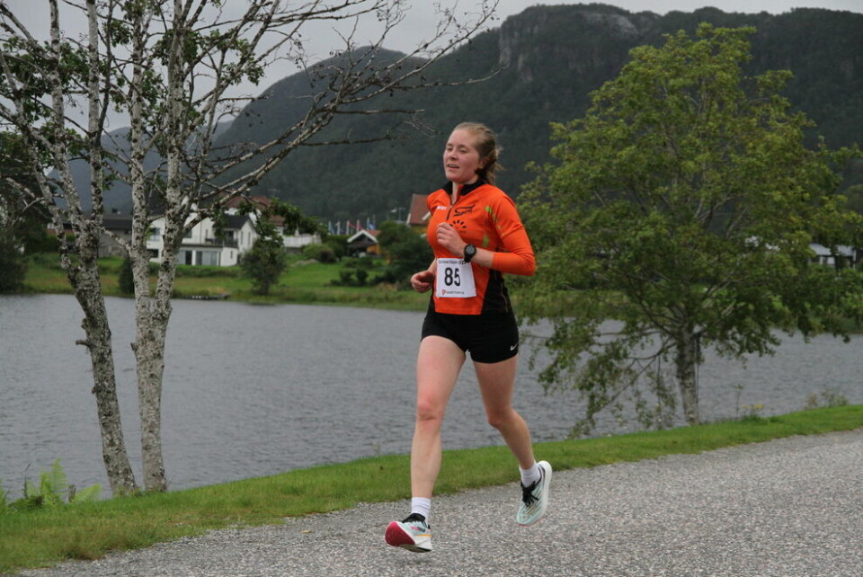 46 løpere deltok på avslutning av sommerløpene i Ålesund 5km_Janne_Elin_Vatnaland