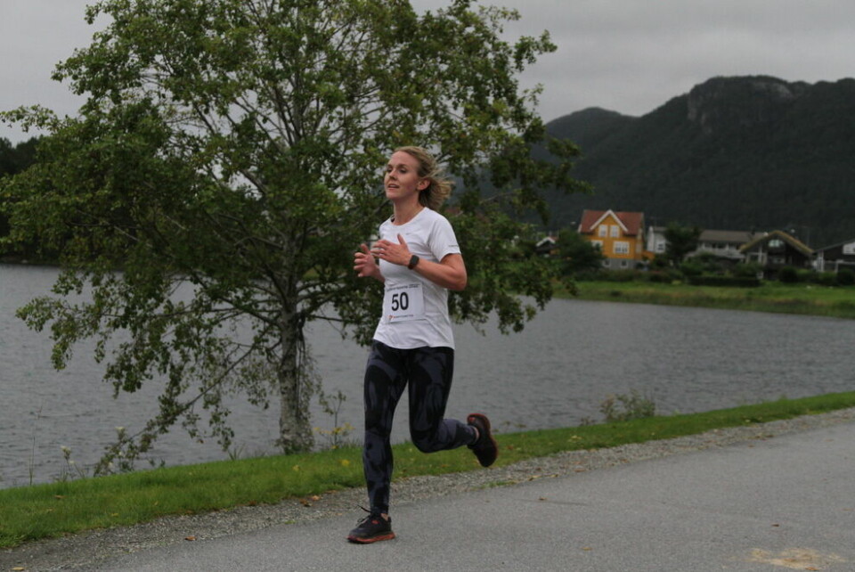 46 løpere deltok på avslutning av sommerløpene i Ålesund 5km_Anne_Mari_Lausund_Relling