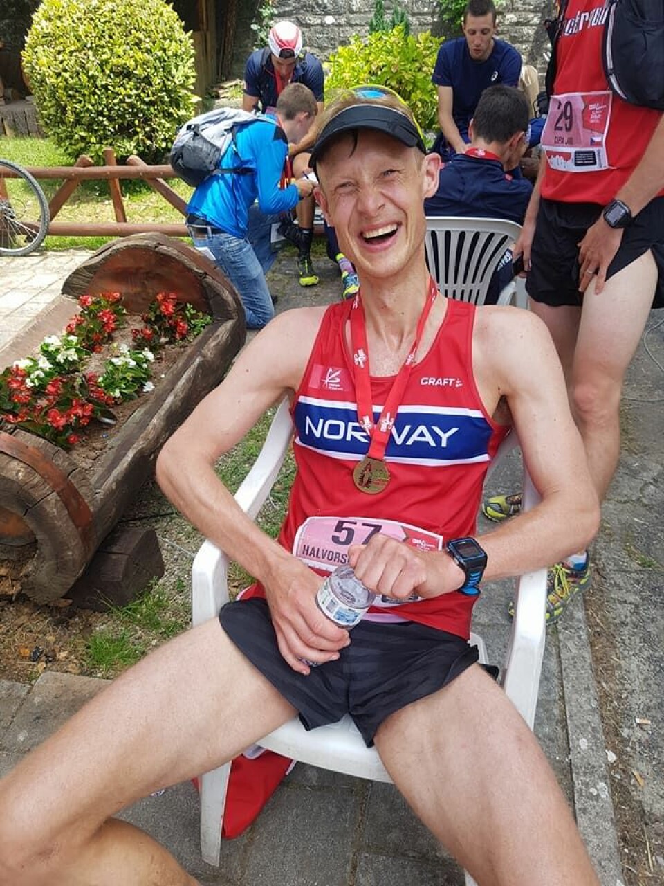Tom Erik Halvorsen på 18. plass i VM terrengultra Tom_Erik_Halvorsen_etter_løpet.jpg