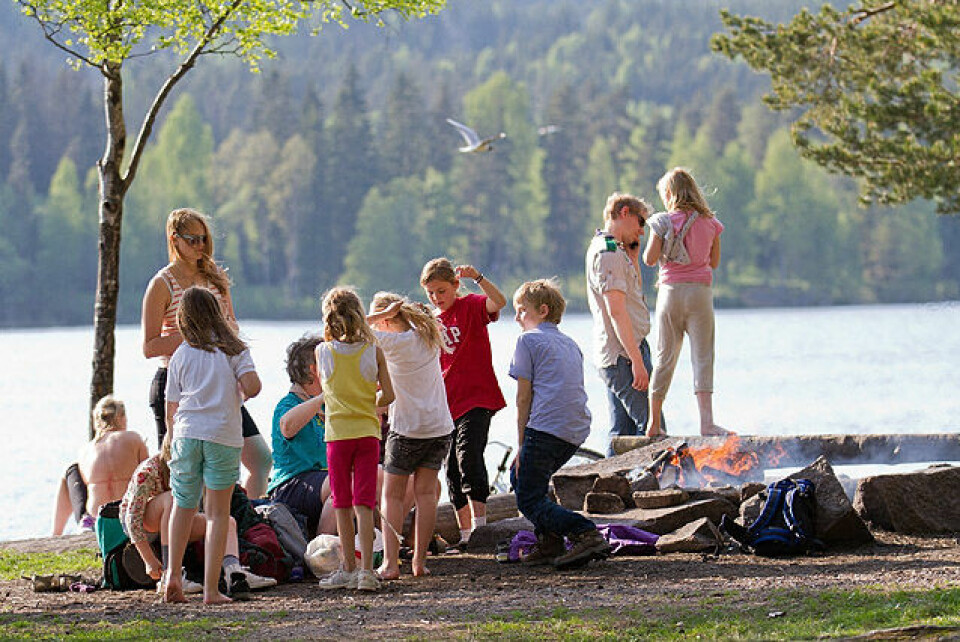 Grillonsdag på Sognsvann
