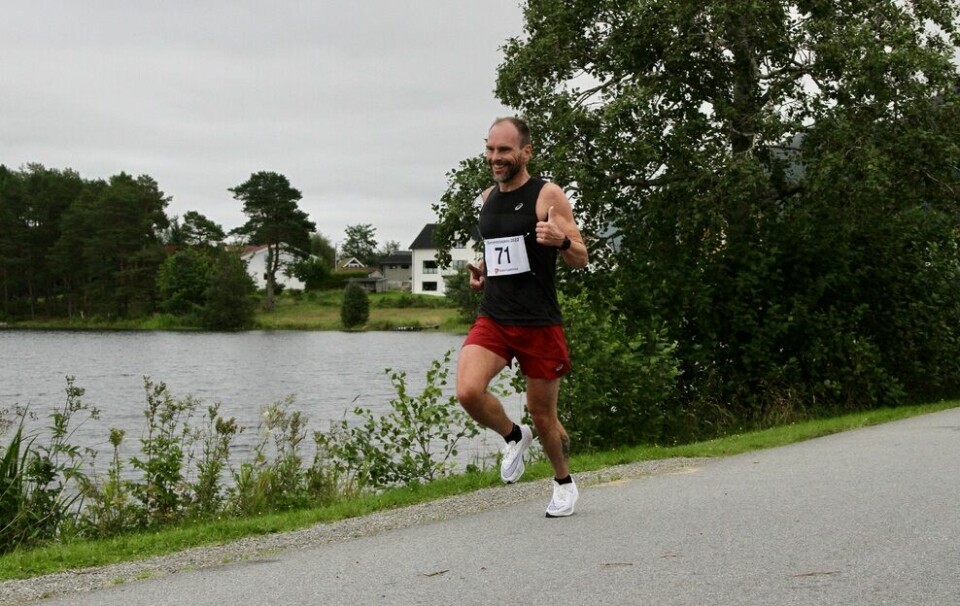 46 løpere deltok på avslutning av sommerløpene i Ålesund 10km_Ole_Lukkedal