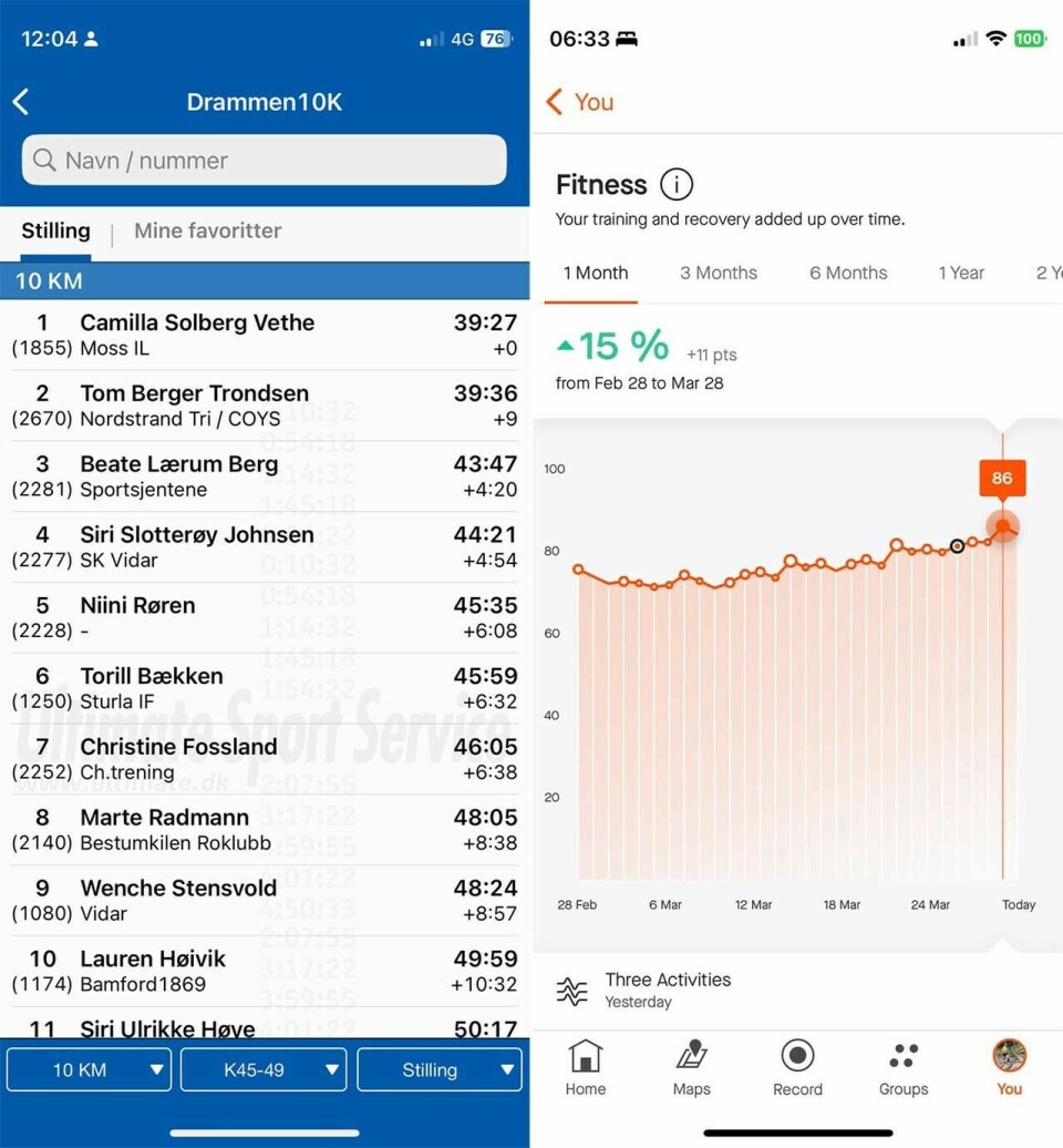 Blogg: Drammen 10K - Første løp med startnummer på i 2023 stat-strava2.jpg