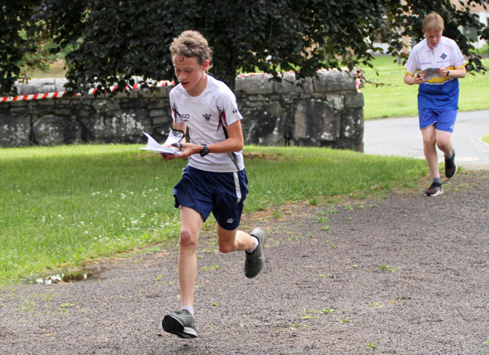 BysOmmer innledet med sprint o-løp bs07Sigurd