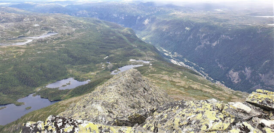 BLOGG: Rjukanvuggen = Rjukan - Gaustatoppen via eggen - Rjukan - Solspeilet - Rjukan