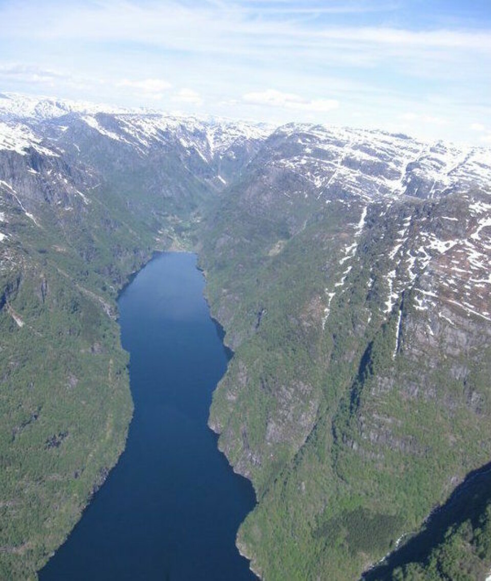 Tidenes første ultraløp i Hardanger, Fyksesundet Rundt 1. august Arrangementet går i høgfjellet rundt den veglause fjordarmen Fyksesundet..jpg